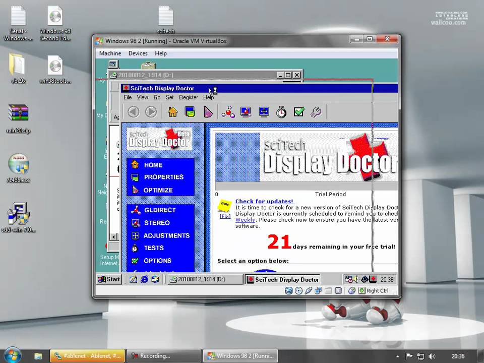 Virtualbox windows 98 svga driver